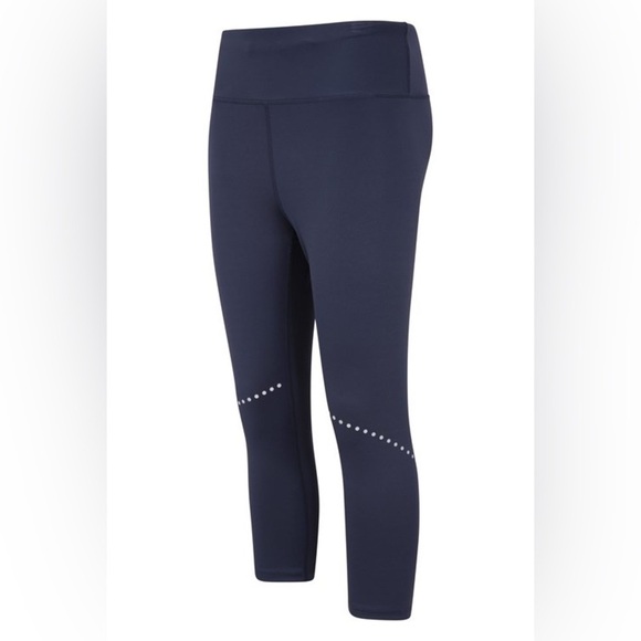 NWT Mountain Warehouse Time Trial Reflective Capri Legging Navy 8 - Picture 10 of 12